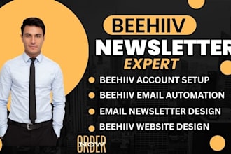 setup your beehiiv account and newsletter