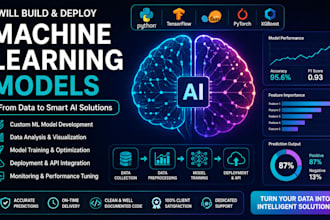 build ai machine learning models for prediction and data analysis