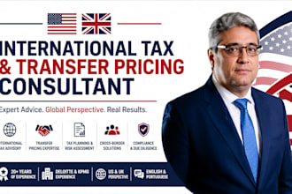 be your international tax and transfer pricing consultant
