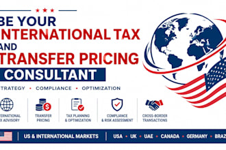 be your international tax and transfer pricing consultant