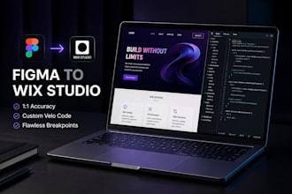 convert figma to wix website figma to wix studio wix studio website