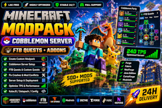 fix minecraft modpack crash cobblemon server forge fabric neoforge hytale server