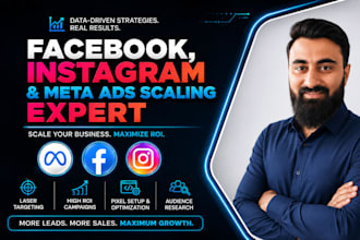 setup and manage high ROI facebook and instagram ads campaigns