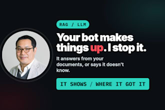 fix your rag chatbot, ai agent or llm giving wrong or hallucinated answers