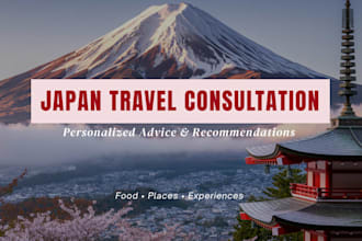 give you personalized japan travel advice