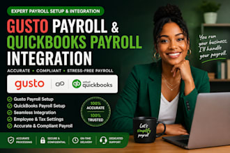 setup gusto payroll and quickbooks payroll integration
