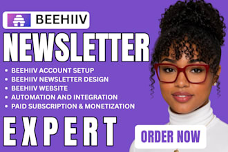 setup beehiiv newsletter beehive landing page beehiiv website email automation