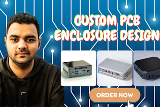 design custom iot enclosure, pcb case and plastic smart home device enclosure