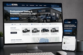 build trucking dispatch, logistics, freight, towing website