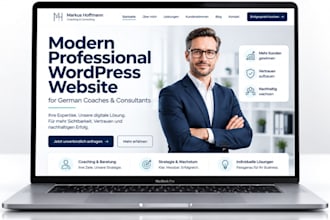 design professional beaver wordpress website for german coaches and consultant