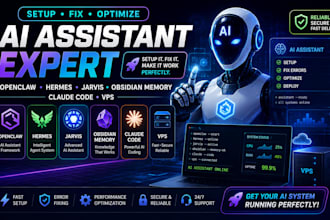 setup fix openclaw hermes jarvis ai assistant obsidian memory claude code vps