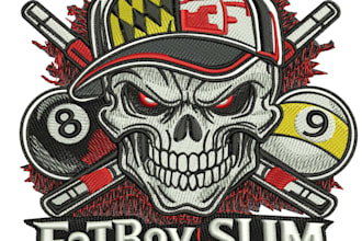 do embroidery digitizing, logo, digitize image into dst, pes, emb