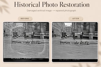 restore old, damaged photos and repair scratches naturally