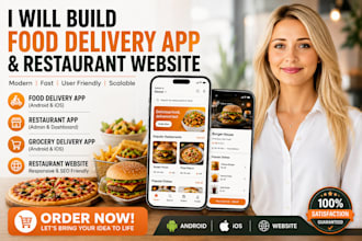 build food delivery app restaurant app restaurant website grocery delivery app