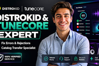 fix your distrokid or tunecore rejected track