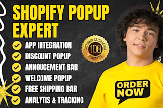setup shopify popup attrac sendwill yeps alia pop convert qikify avp sales popup