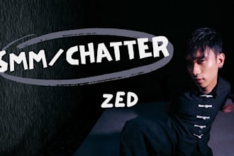be your chatter, social media manager