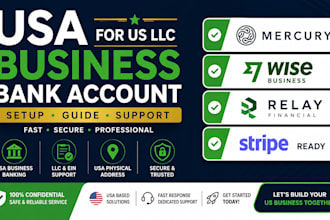 do USA bank creation proof of address US llc for non resident US bank creation