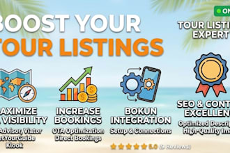 write and optimize your tour listing for viator getyourguide