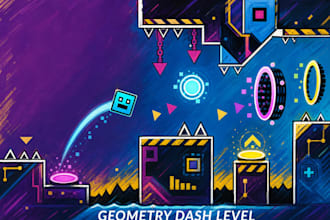decorate god tier geometry dash level, geometry dash layout rate worthy level