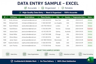 do accurate data entry, copy paste and typing work