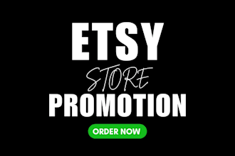 do etsy store promotion to increase etsy traffic