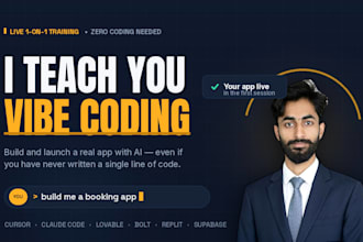 teach you vibe coding and build your app with ai step by step