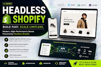 create shopify hydrogen headless storefront react oxygen API ecommerce developer