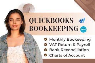 do quickbooks online and xero bookkeeping setup bank reconciliation