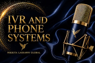 record professional IVR and phone system voice over