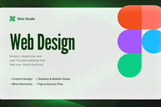 design or redesign your website in figma