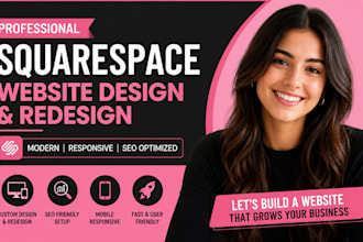 build squarespace website design squarespace website redesign squarespace seo