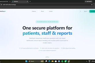 make react website development