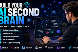 fix deploy private local ai agent obsidian second brain muse glimmer offline llm