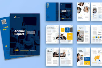 design editable business documents, company profiles, brochures and proposals