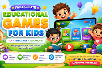 develop a fun and interactive educational game in unity