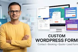 design and develop custom wordpress forms and lead forms