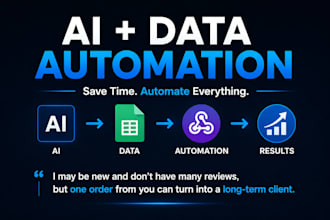 build ai automation, data automation and workflow automation
