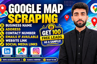 map scraping, google maps lead generation, web scraper
