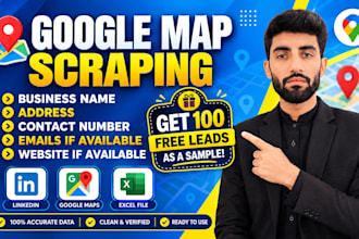 map scraping, google maps lead generation, web scraper