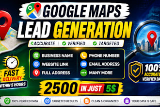 map scraping, google maps lead generation, web scraper