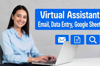 be your virtual assistant for email management, web research