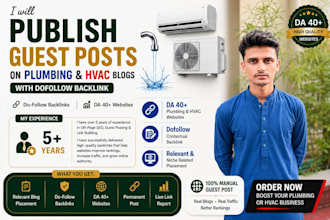 provide guest post backlinks for plumbing and hvac companies