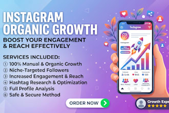 do organic instagram growth and engagement