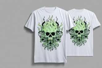 design unique and modern t shirt design