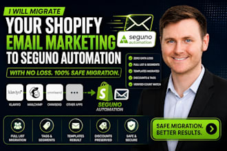 l migrate your shopify email marketing to seguno automation
