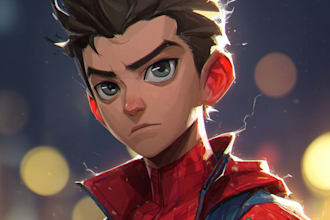 create superhero comics for you