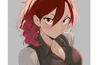draw your oc in anime style