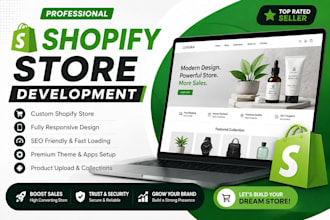setup shopify store development