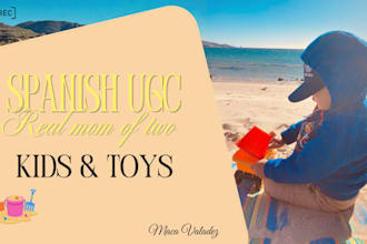 create spanish ugc with real kids for toy brands
